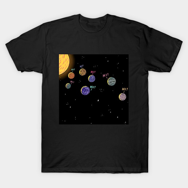 Universe Meeting T-Shirt by LifeOfAPina